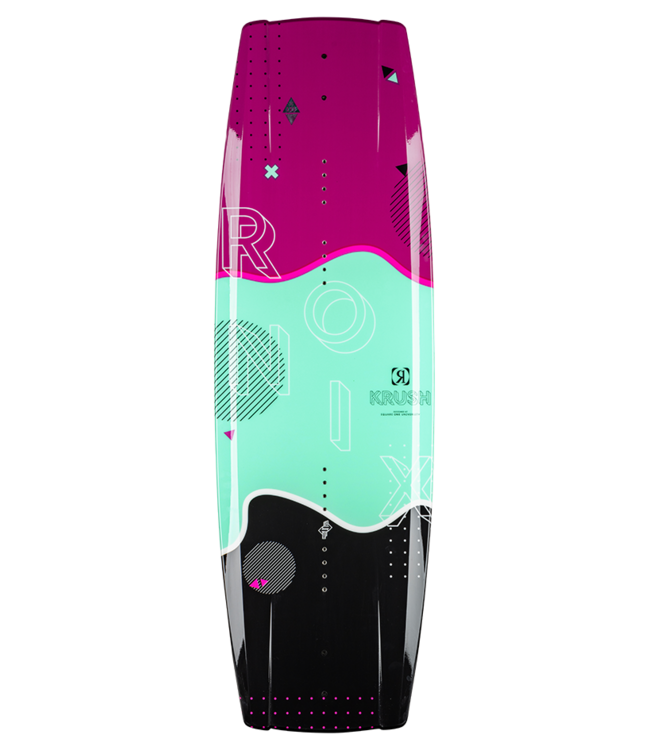 RONIX KRUSH MODELLO CORE WAKE BOARD - MINT/MERLOT 2026