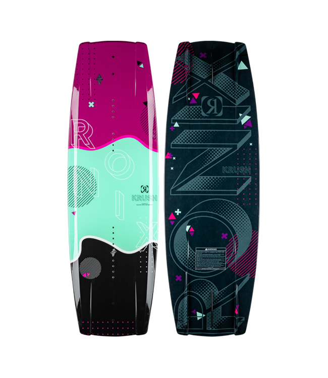 RONIX KRUSH MODELLO CORE WAKE BOARD - MINT/MERLOT 2026