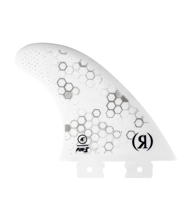 RONIX 4" BLUEPRINT CENTER FIN - WHITE 2026