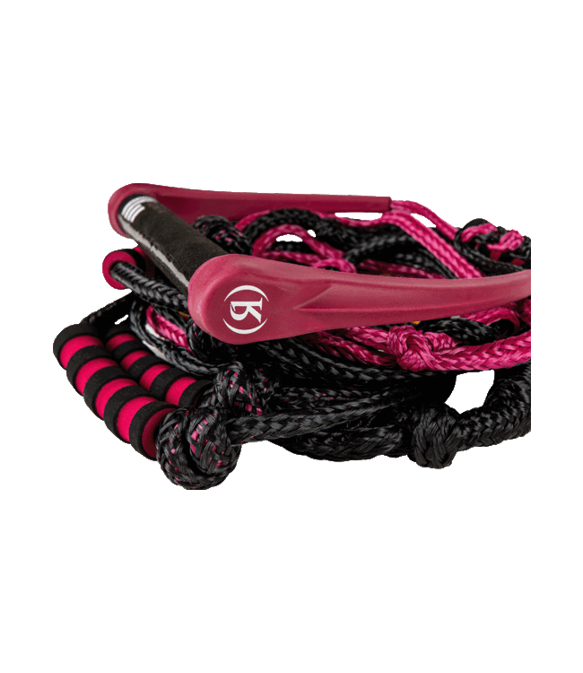 RONIX BUNGEE SURF ROPE W/ 11" HANDLE w/ 25FT 4 SECT - MERLOT 2026