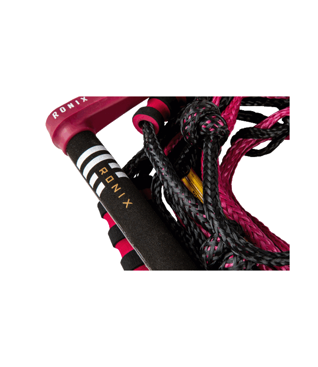 RONIX BUNGEE SURF ROPE W/ 11" HANDLE w/ 25FT 4 SECT - MERLOT 2026