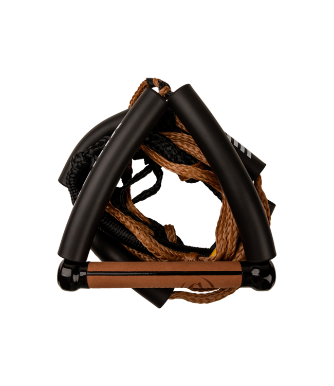 RONIX BUNGEE SURF ROPE W/ 10" HANDLE w/ 25FT 5 SECT - MOCHA 2026