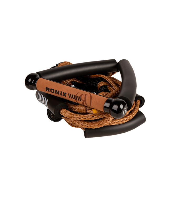 RONIX BUNGEE SURF ROPE W/ 10" HANDLE w/ 25FT 5 SECT - MOCHA 2026