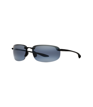 MAUI JIM HO'OKIPA SUNGLASSES GLOSS BLACK w/ GREY