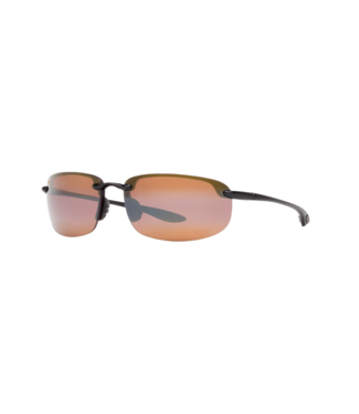 MAUI JIM HO'OKIPA SUNGLASSES GLOSS BLACK w/ HCL BRONZE