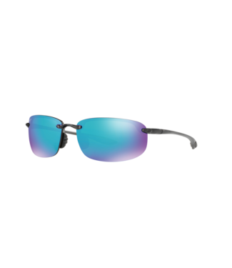 MAUI JIM HO'OKIPA SUNGLASSES SMOKE GREY w/ BLUE