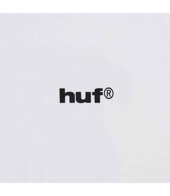 HUF MENS GIMME THE LOOT SHORT SLEEVE TEE WHITE