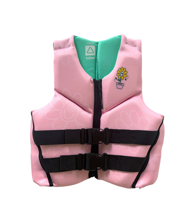 FOLLOW YOUTH GROMMY CCGA VEST PINK 2026