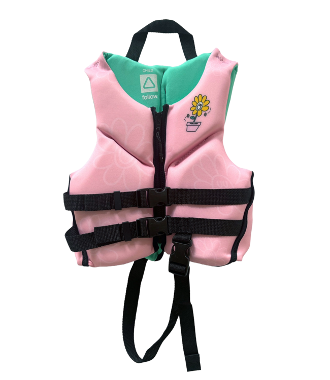 FOLLOW YOUTH GROMMY CCGA VEST PINK 2026