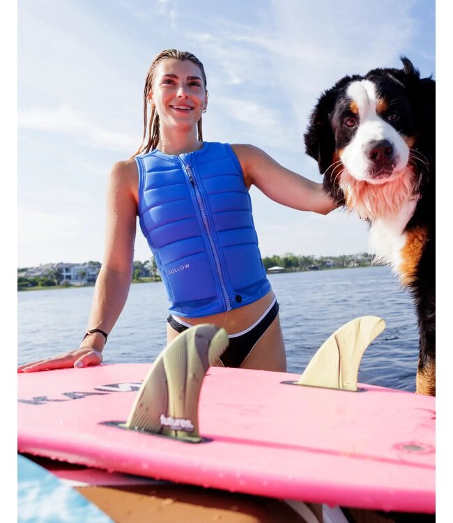 FOLLOW WOMENS TOTAL VEST BLUE 2026