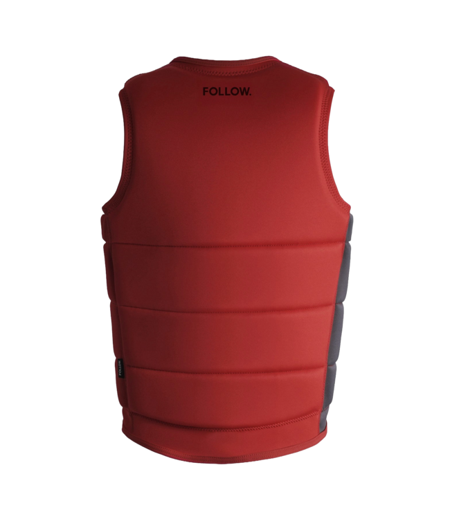 FOLLOW MENS CORP VEST RED/GREY 2026