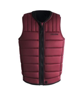 FOLLOW MENS TOTAL VEST MAROON 2026