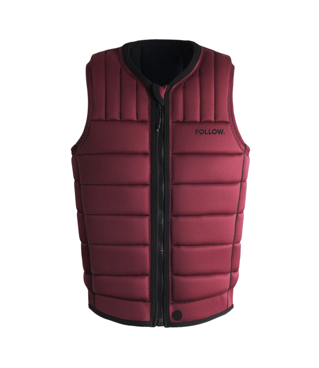 FOLLOW MENS TOTAL VEST MAROON 2026