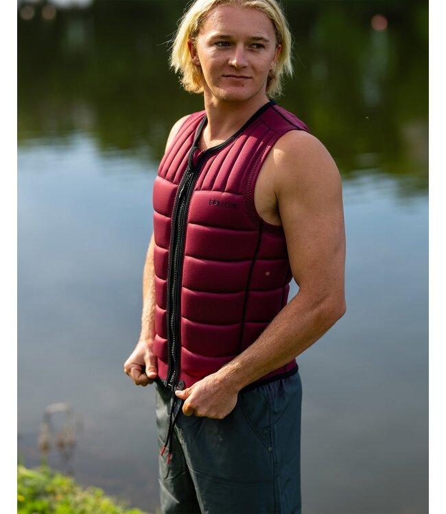 FOLLOW MENS TOTAL VEST MAROON 2026