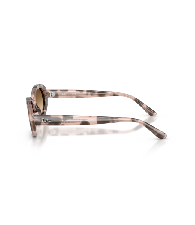 RAY-BAN RB2223 SUNGLASSES POLISHED HAVANA w/ DARK GREY