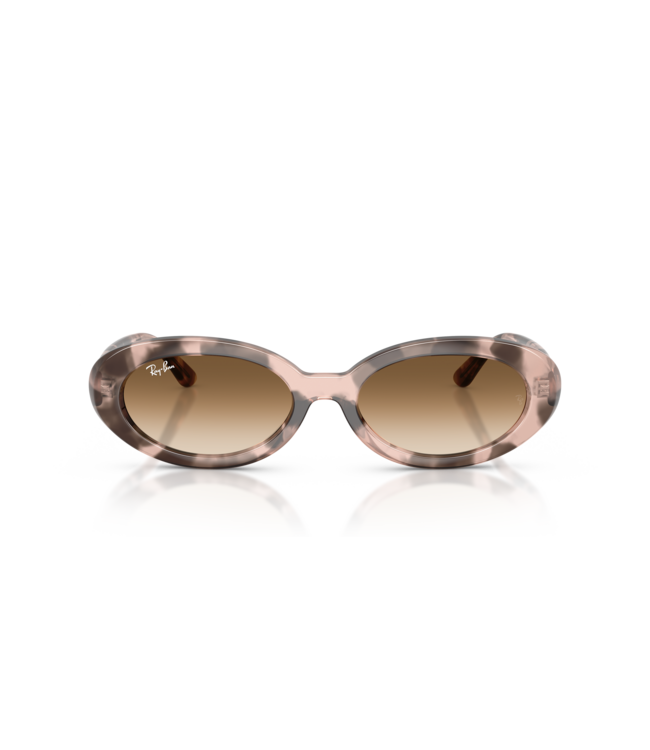 RAY-BAN RB2223 SUNGLASSES POLISHED HAVANA w/ DARK GREY