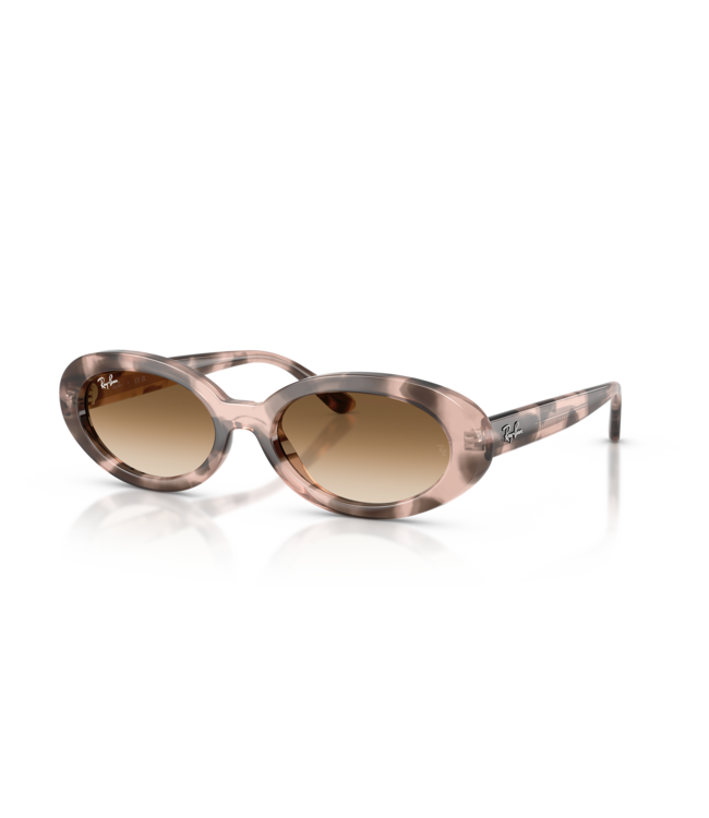 RAY-BAN RB2223 SUNGLASSES POLISHED HAVANA w/ DARK GREY