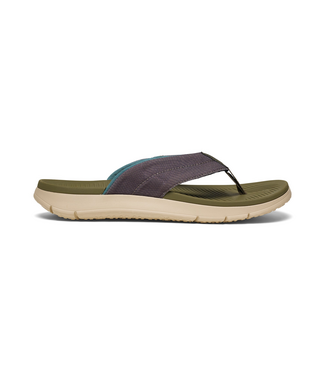 SANUK SANUK MENS BEER FOAMIE 3 PT SANDAL BURNT OLIVE