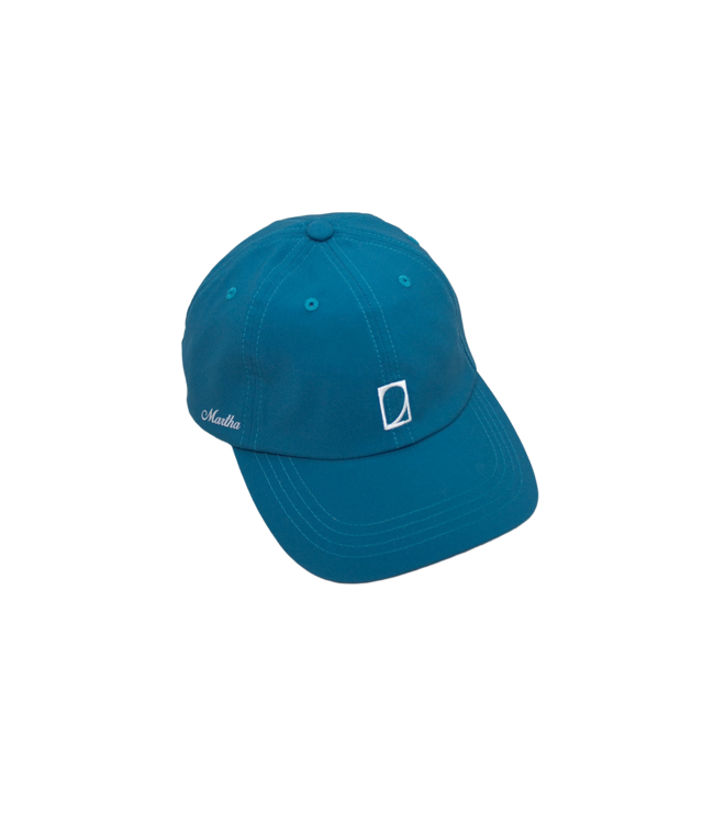 MARTHA MENS HALO DAD HAT BLUE