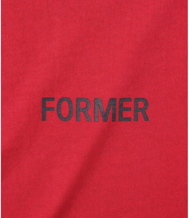 FORMER MENS LEGACY OVERDYE SHORT SLEEVE TEE WASHED CHERRY