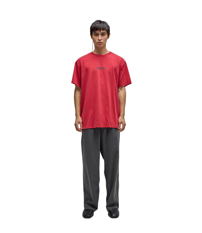 FORMER MENS LEGACY OVERDYE SHORT SLEEVE TEE WASHED CHERRY