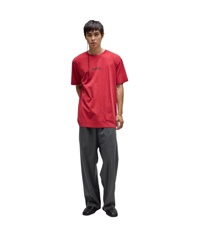 FORMER MENS LEGACY OVERDYE SHORT SLEEVE TEE WASHED CHERRY