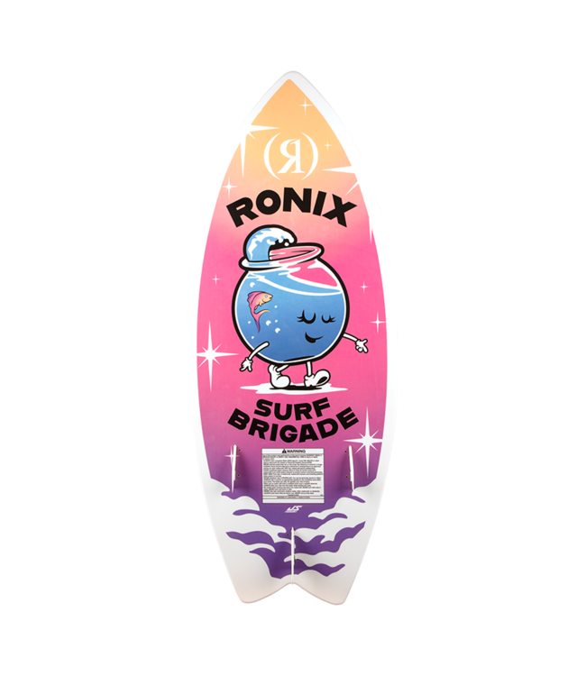 RONIX GIRLS SONIC FISH WAKESURF PINK SPLASH 2026