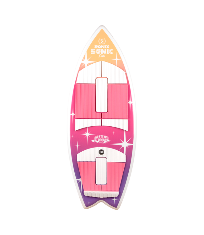 RONIX GIRLS SONIC FISH WAKESURF PINK SPLASH 2026