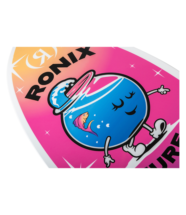 RONIX GIRLS SONIC FISH WAKESURF PINK SPLASH 2026