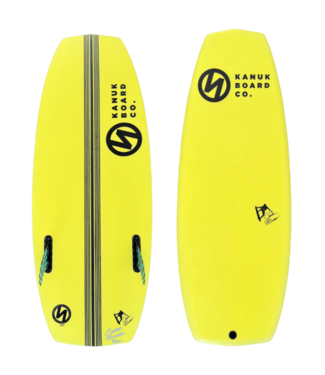 KANUK KANUK BURNSY PRO WAKE SURF BOARD - NEON YELLOW 2026