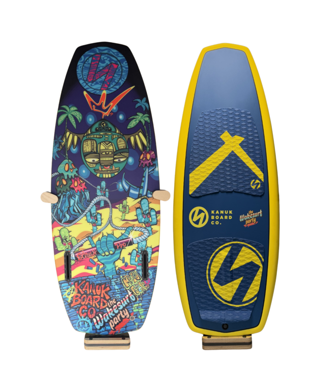 KANUK STEWY PRO WAKE SURF BOARD - SPACE PARTY 2026