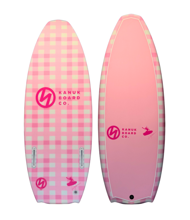 KANUK LILY PRO WAKE SURF BOARD - PINK PICNIC 2026