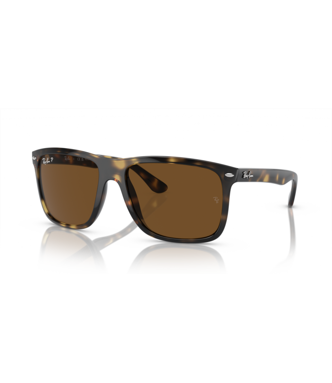 RAY-BAN BOYFRIEND TWO SUNGLASSES HAVANA w/ BROWN POLAR