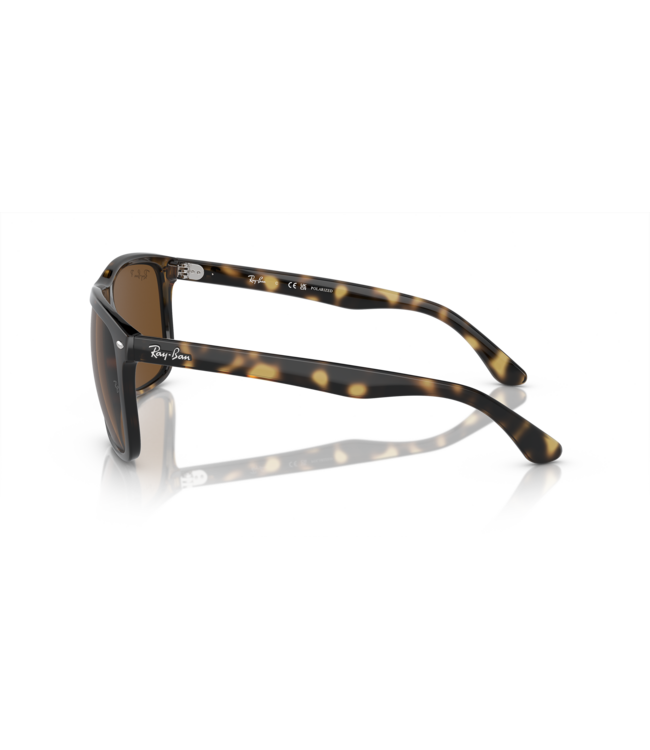 RAY-BAN BOYFRIEND TWO SUNGLASSES HAVANA w/ BROWN POLAR