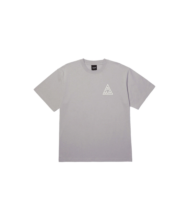 HUF MENS TRIPLE TRIANGLE SHORT SLEEVE TEE LILAC CHALK