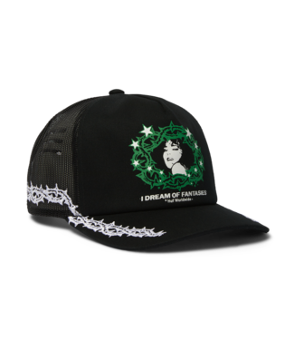 HUF MENS FANTASIES TRUCKER HAT BLACK