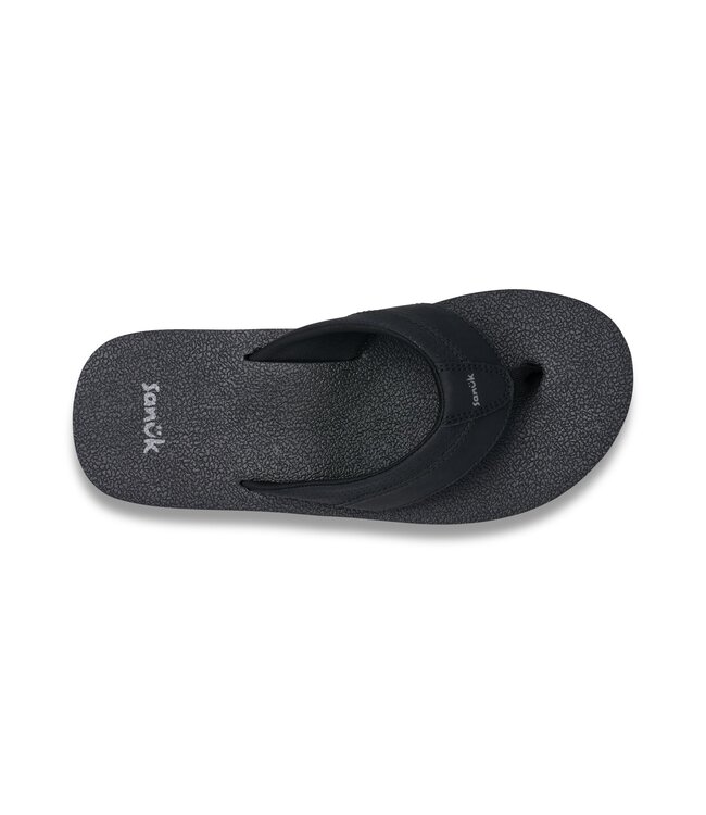 SANUK MENS BEER COZY IV SANDAL BLACK