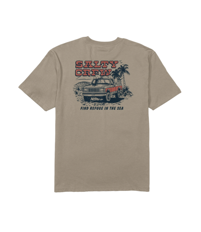 SALTY CREW MENS TRUCK STOP CLASSIC SHORT SLEEVE TEE TWIG