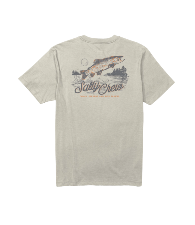 SALTY CREW MENS FISH FEST SHORT SLEEVE TEE BONE