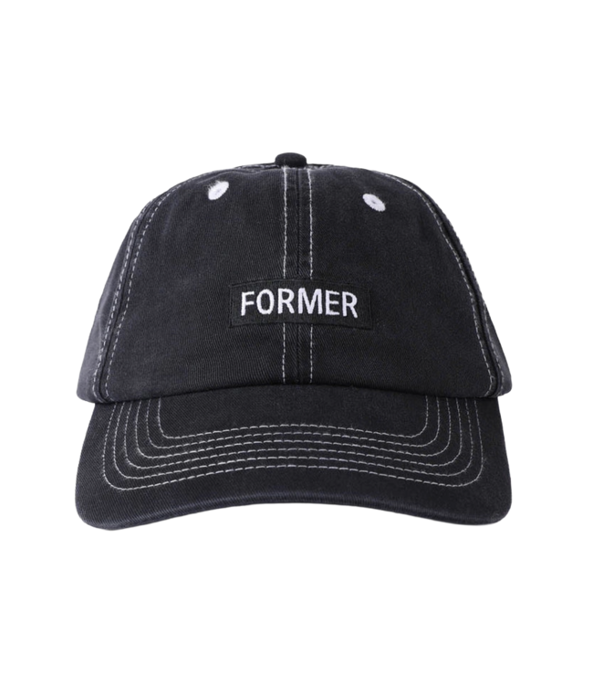 FORMER MENS LEGACY ROSE STRAPBACK HAT BLACK