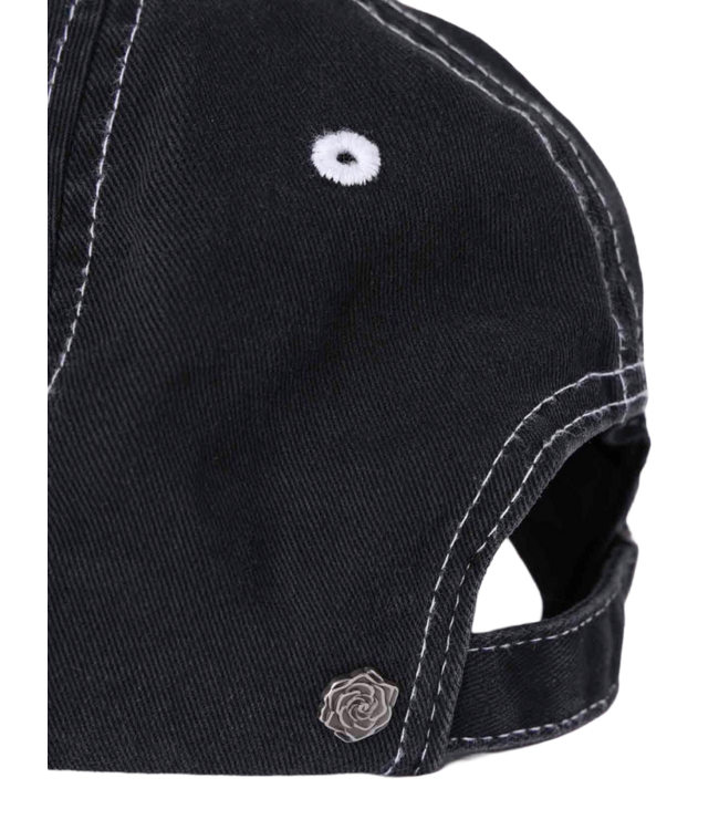FORMER MENS LEGACY ROSE STRAPBACK HAT BLACK