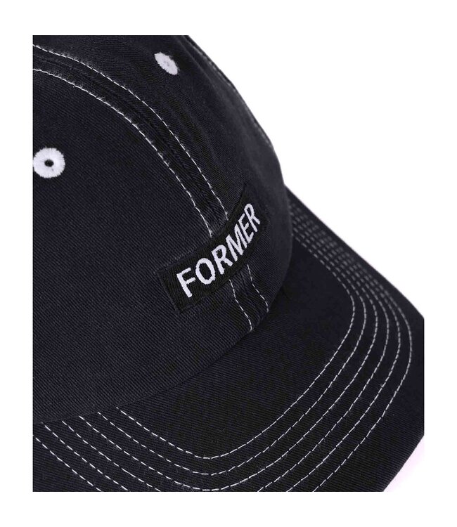 FORMER MENS LEGACY ROSE STRAPBACK HAT BLACK