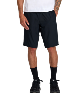 RVCA MENS YOGGER LONG SHORT BLACK