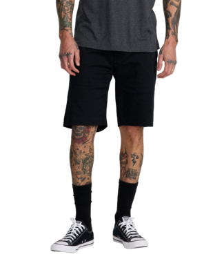 RVCA MENS WEEKEND STRETCH SHORT 20" BLACK