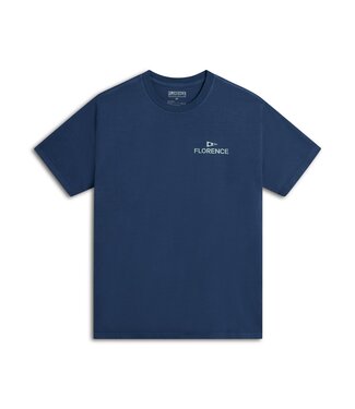 FLORENCE FLORENCE MENS CREW SHORT SLEEVE TEE DARK BLUE
