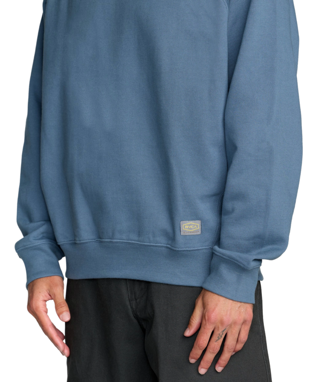 RVCA MENS DAYSHIFT 2 CREW SWEATER NAVY