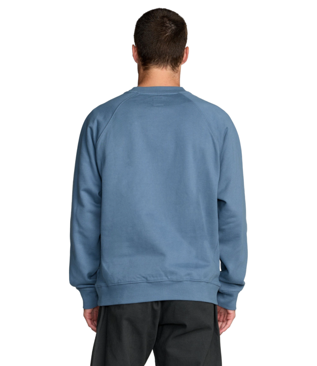 RVCA MENS DAYSHIFT 2 CREW SWEATER NAVY