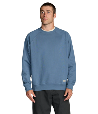 RVCA MENS DAYSHIFT 2 CREW SWEATER NAVY
