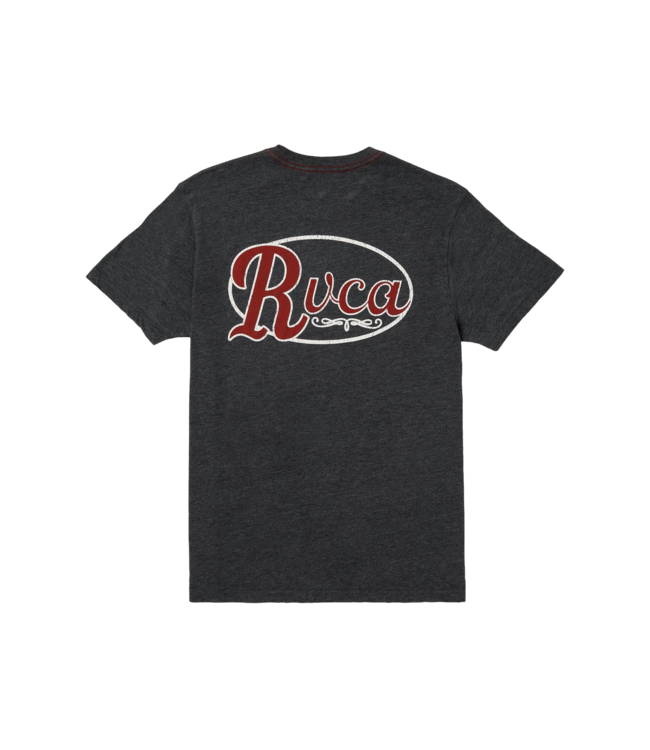 RVCA MENS CORRAL SHORT SLEEVE TEE BLACK