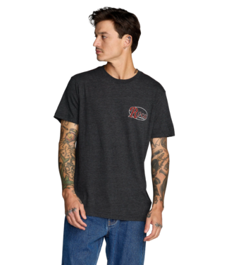 RVCA MENS CORRAL SHORT SLEEVE TEE BLACK